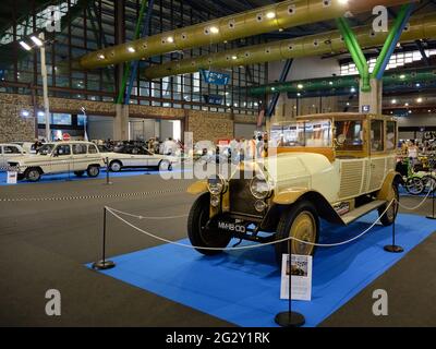 1921 Lancia Dikappa. Retro Malaga 2021, Andalousie, Espagne. Banque D'Images