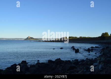 Cove et le Mont St Michael's Banque D'Images