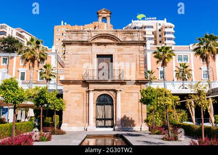 Chapelle du Port de Málaga. Chapelle de l'Immaculée conception. Situé dans le complexe touristique de Muelle Uno. Port de Málaga. Málaga, Andalucía, Spa Banque D'Images