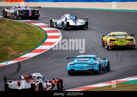 33 Keating Ben (usa), Pereira Dylan (lux), Fraga Felipe (BRA), TF Sport, Aston Martin Vantage AMR, action pendant les 8 heures de Portimao, 2e tour du Championnat du monde d'endurance FIA 2021 sur le circuit International d'Algarve, du 11 au 13 juin 2021 à Portimao, Algarve, Portugal - photo Paulo Maria / DPPI Banque D'Images