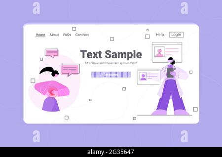 médecin discutant avec le patient pendant la consultation en ligne de vidéo appel médecine concept de soins de santé Illustration de Vecteur