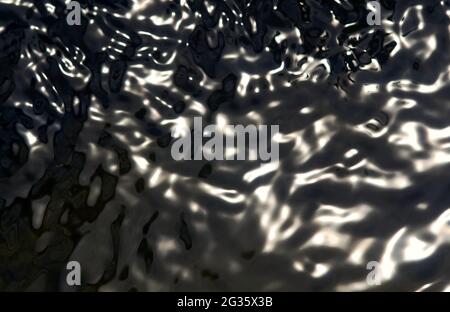 Fond de la fusion métallique Banque D'Images