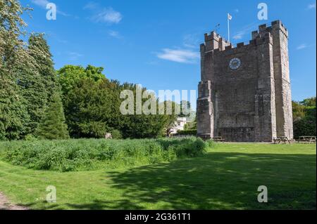 Preston Tower est une tour de pele du XIVe siècle située à Preston, dans le Northumberland, en Angleterre Banque D'Images