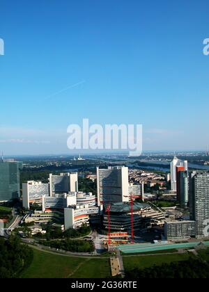 UNO-City, Austria, Vienna Stock Photo