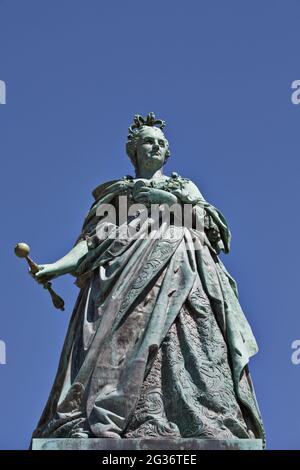 Statue de Maria Theresa , Autriche, Carinthie, Klagenfurt Banque D'Images