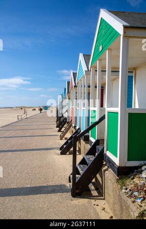 Plage de Southwold Banque D'Images