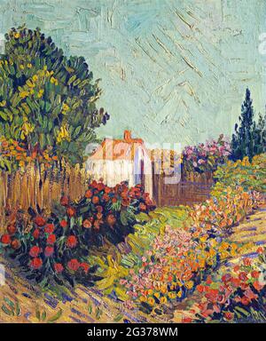 Art / peinture – Paysage (1925–1928) par Vincent van Gogh. Banque D'Images