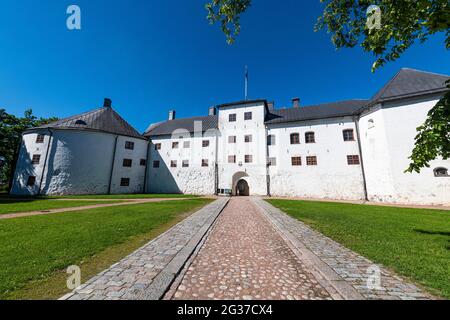 Le château de Turku, Turku, Finlande Banque D'Images