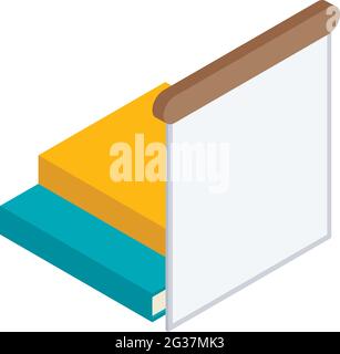 Icône éducation médicale. Illustration isométrique de l'icône de vecteur d'éducation médicale pour le Web Illustration de Vecteur