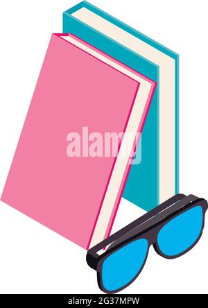 Icône de l'accessoire optique. Illustration isométrique de l'icône de vecteur d'accessoire optique pour le Web Illustration de Vecteur