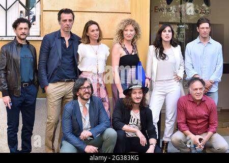 Rome, Italie. 14 juin 2021. La projection italienne du film pendant la séance photo du film le jour et la nuit par Danièle Vicari. Rome (Italie), 14 juin 2021 crédit : dpa/Alay Live News Banque D'Images