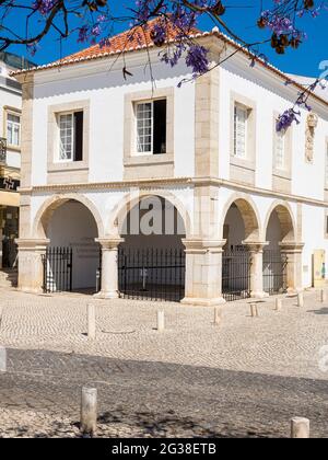 Le musée est situé dans l'ancien marché des esclaves à Lagos, Portugal Banque D'Images