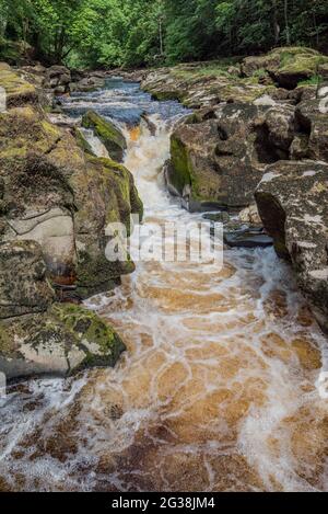 La Bolton STRID : la rivière la plus dangereuse du monde ? Banque D'Images