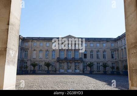 Le Palais impérial de la ville de Compiegne, dans le département de l'Oise, a connu sa plus grande gloire sous Napoléon III Banque D'Images