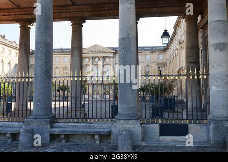 Le Palais impérial de la ville de Compiegne, dans le département de l'Oise, a connu sa plus grande gloire sous Napoléon III Banque D'Images