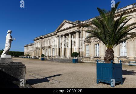 Le Palais impérial de la ville de Compiegne, dans le département de l'Oise, a connu sa plus grande gloire sous Napoléon III Banque D'Images