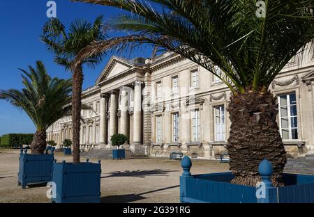 Le Palais impérial de la ville de Compiegne, dans le département de l'Oise, a connu sa plus grande gloire sous Napoléon III Banque D'Images