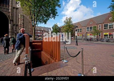 Entrée au DOMunder à Domplein (place de la Cathédrale), Utrecht, pays-Bas Banque D'Images