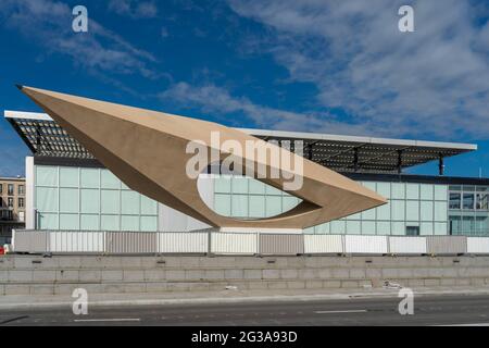 Le Havre, France - 05 30 2019 : Musée de la Muma Banque D'Images