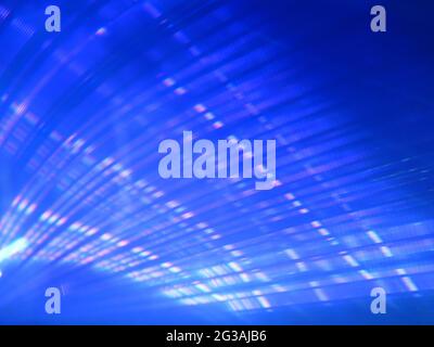 Arrière-plan abstrait avec des lumières de différentes couleurs Banque D'Images