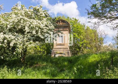 St Michael's Churchyard, Mausolée Enclosure à Motherwell, Écosse Banque D'Images