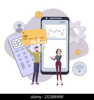 Séminaire d'affaires.image stylisée. Vecteur. Banque D'Images