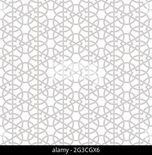 Motif fleuri sans couture sur fond gris clair, illustration vectorielle Illustration de Vecteur