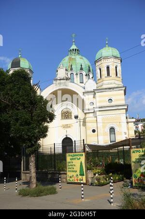 Église Saints Cyril et Methodius à Sofia, Bulgarie. Banque D'Images