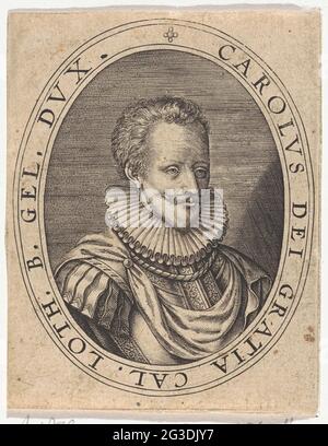 Portrait de Charles III, duc de Lorraine. . Banque D'Images