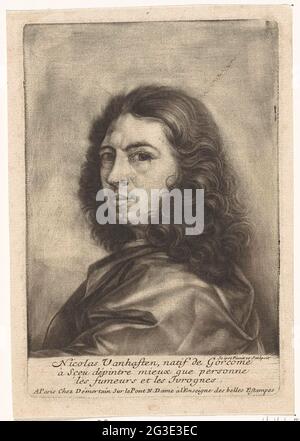 Autoportrait de Nicolaas Walraven van Haeften. . Banque D'Images