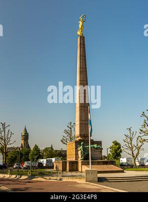 Monument du souvenir, Luxembourg Banque D'Images