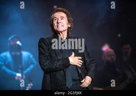 Raphael se déroule au Festival Jardins de Pedralbes, Barcelone, 13 juin 2021. Photographe: ALE Espaliat Banque D'Images