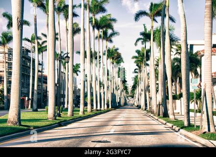 Couleurs de Miami en Floride Banque D'Images