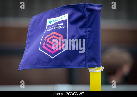 Solihull, Angleterre 28 mars 2021. Barclays FA Women's Super League match entre Birmingham City Women et Bristol City Women. Banque D'Images