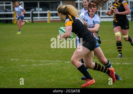 Acton, Londres, Angleterre 08 mai 2021. Allianz Premier 15s Round 18 match entre Wasps Ladies et Bristol Bears Women Banque D'Images