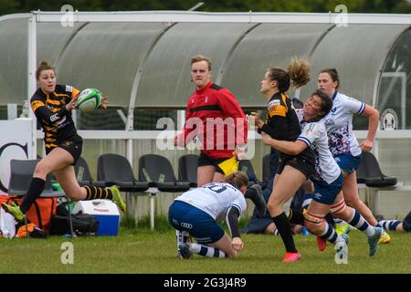 Acton, Londres, Angleterre 08 mai 2021. Allianz Premier 15s Round 18 match entre Wasps Ladies et Bristol Bears Women Banque D'Images