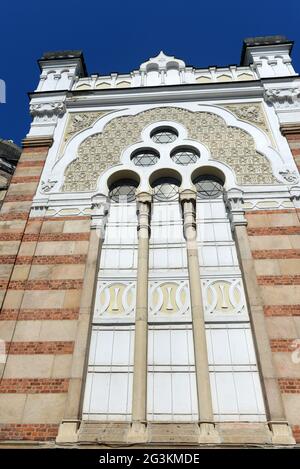 La synagogue de Sofia est la plus grande synagogue de Bulgarie. Banque D'Images