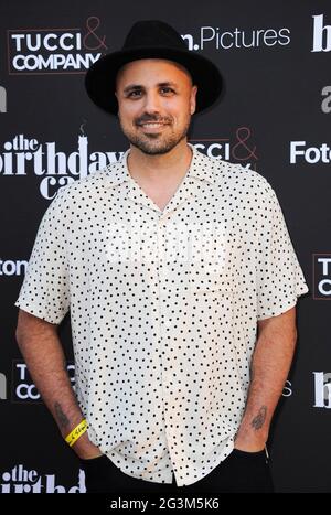 Beverly Hills, Californie. 16 juin 2021. Aux arrivées pour LE GÂTEAU D'ANNIVERSAIRE Premiere, Fine Arts Theatre, Beverly Hills, CA 16 juin 2021. Crédit : Elizabeth Goodenough/Everett Collection/Alay Live News Banque D'Images