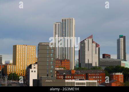 Quartier Arena à Leeds Banque D'Images