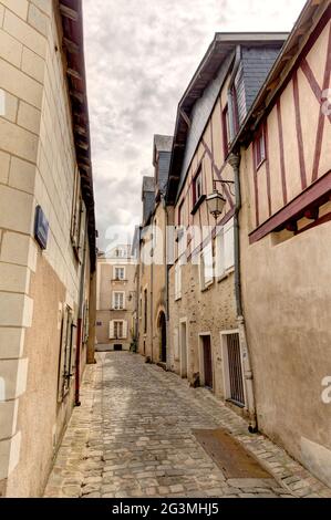 Angers, France, HDR image Banque D'Images