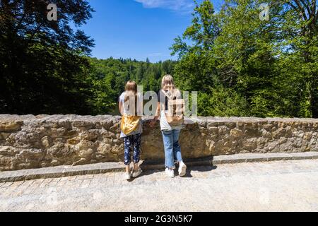 Château de Trakoscan en Croatie rurale Banque D'Images