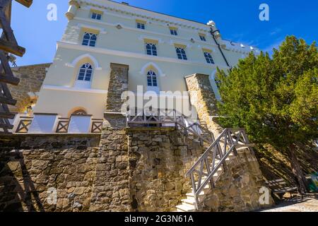 Château de Trakoscan en Croatie rurale Banque D'Images