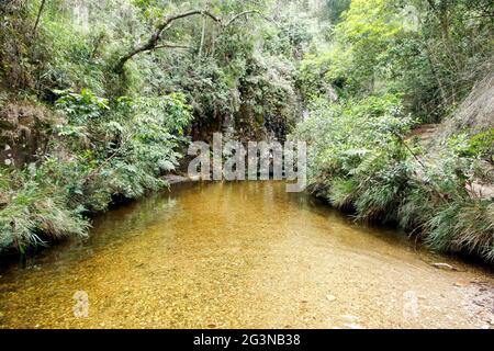 Capitolio Minas Gerais - Vue du Canyon de Furnas au Brésil Banque D'Images