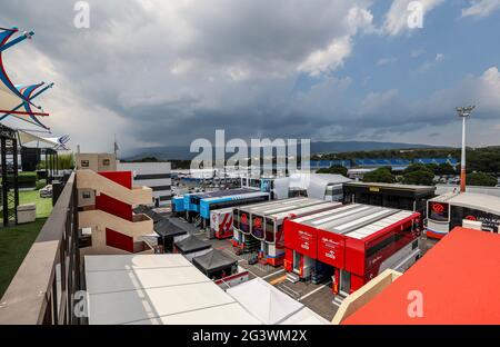 Le Castellet, France. 18 juin 2021. Le Castellet, France. 16 juin 2021. Le Castellet, France. Juin 18 2021 : paddock, techniques de photos pendant le Grand Prix des Émirats de Formule 1, France., . Championnat du monde de Formule 1 de la FIA du 18 au 20 juin 2021 sur le circuit Paul Ricard, au Castellet, France - photo Marc de Mattia/DPPI crédit: DPPI Media/Alay Live News crédit: DPPI Media/Alay Live News Banque D'Images