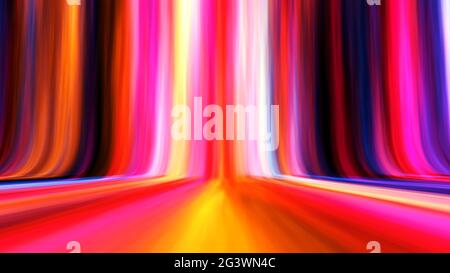 Arrière-plan de la lumière abstraite en dégradé coloré. Banque D'Images