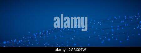 Mesh abstrait avec arrière-plan de taches brillantes Banque D'Images