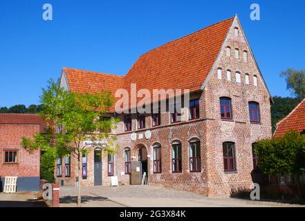 Stadthauptmannshof in Mölln Banque D'Images