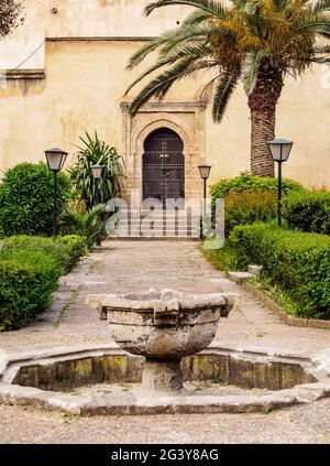 Jardins andalous de la Kasbah des Udayas, Rabat, région Rabat-sale-Kenitra, Maroc Banque D'Images