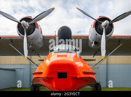 Consolidé PBY-6 A Catalina au RAF Museum, Cosford Banque D'Images