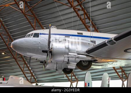 Douglas Dakota, RAF Museum, Cosford Banque D'Images